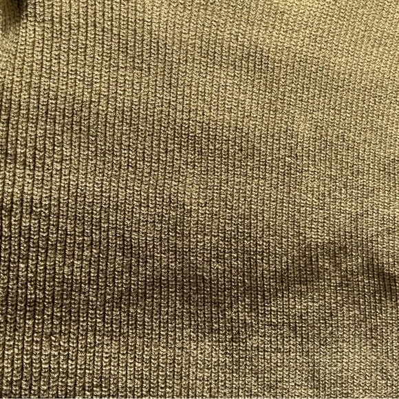 🆕Vince Beige Ribbed Crewneck Pullover Sweater Ladies Size M NWT Cotton Blend - Picture 12 of 12